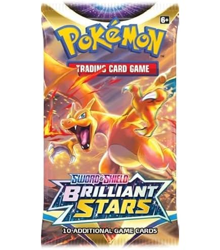 Amazon.co.jp: Sword & Shield - Brilliant Stars Booster pack : おもちゃ